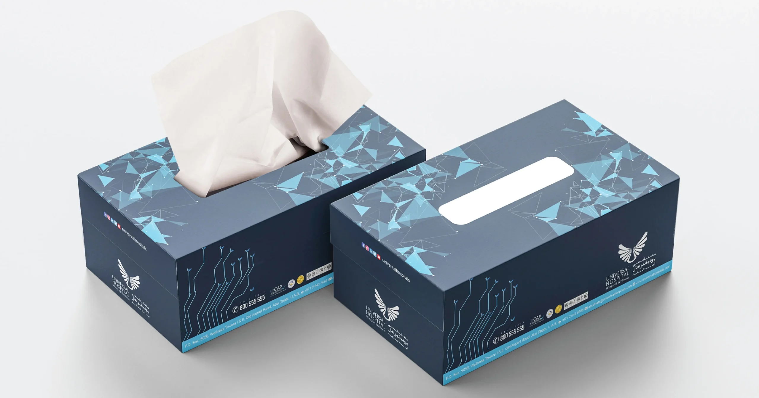 Custom Design Tissue Boxes