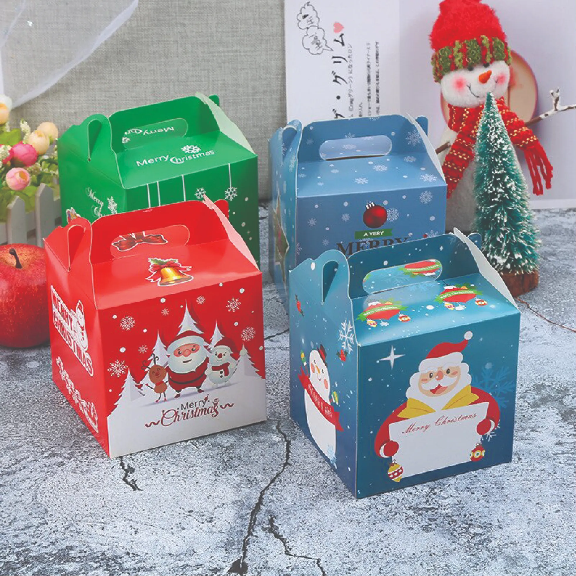 Christmas Gable Boxes 