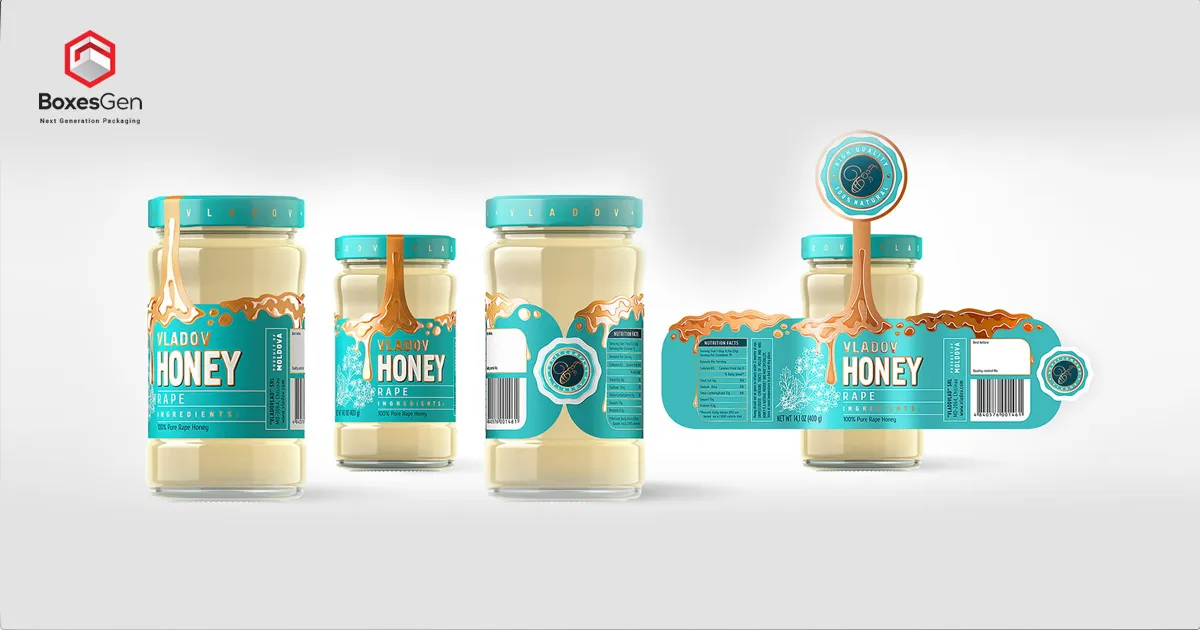 custom food labels in bulk