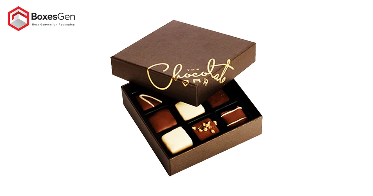 Customise Mini Chocolate Packaging Boxes