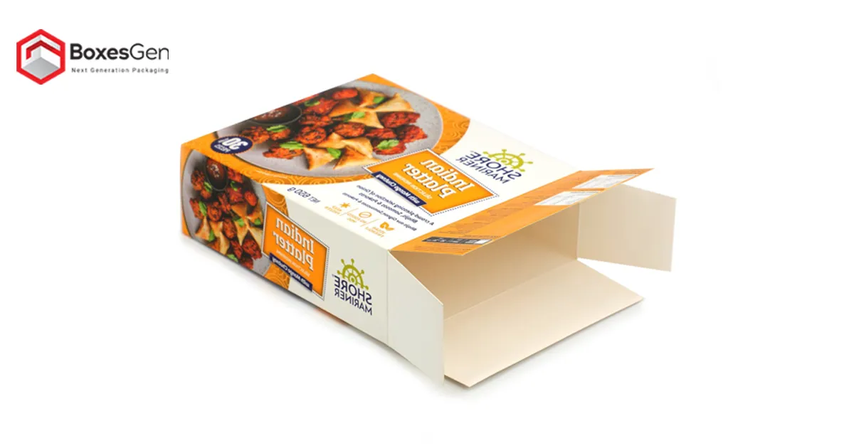 cardboard frozen food shipping boxes