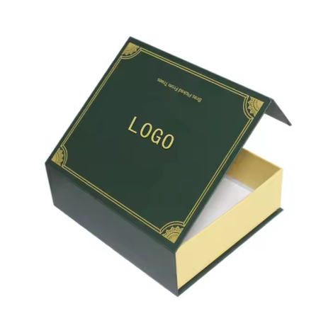 Apparel Boxes With Gold Foil Logo 