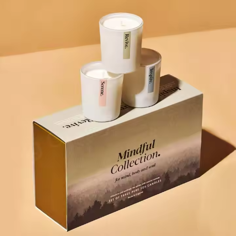 Candle Tray and Sleeve Box