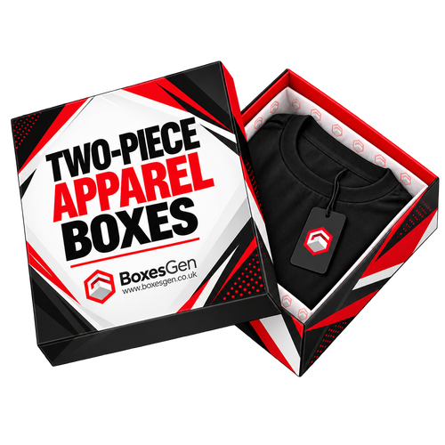 Custom Two-Piece Apparel Boxes 