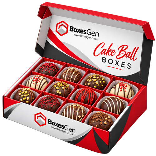 Custom Cake Ball Boxes