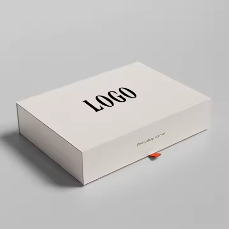 White Apparel Boxes With Lid 