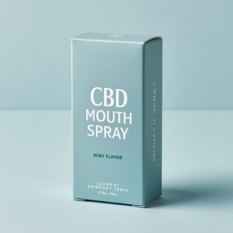 CBD Mouth Spray Boxes 