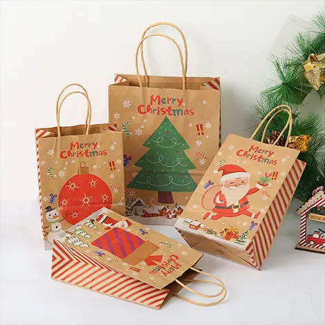 Christmas Paper Bags 