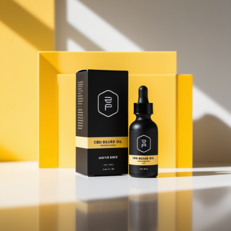 Custom CBD Beard Oil Boxes 