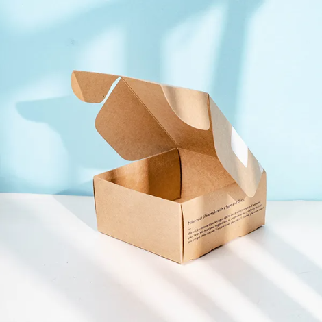 Kraft Covered Setup Mailing Boxes 