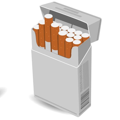 Blank Cigarette Boxes 