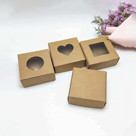 Kraft Boxes With Die Cut 