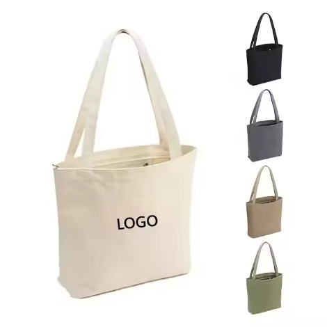 Zipper Tote Bags