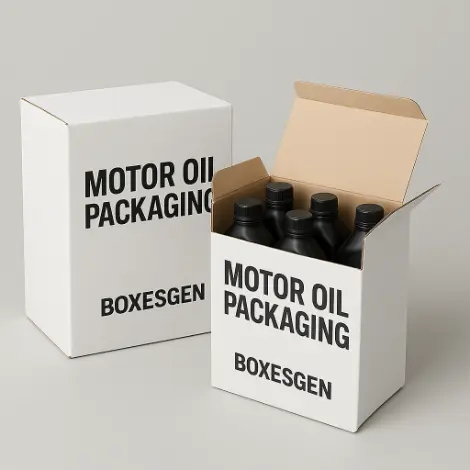 Automotive Motor Oil Boxes