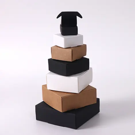 Black Kraft Boxes 