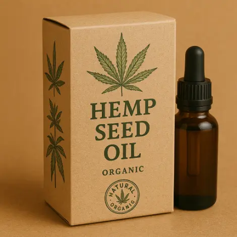 Hemp Seed Oil Boxes 