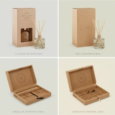 Kraft Diffuser Boxes 