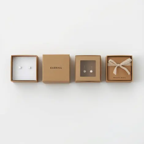 Kraft Earring Boxes 