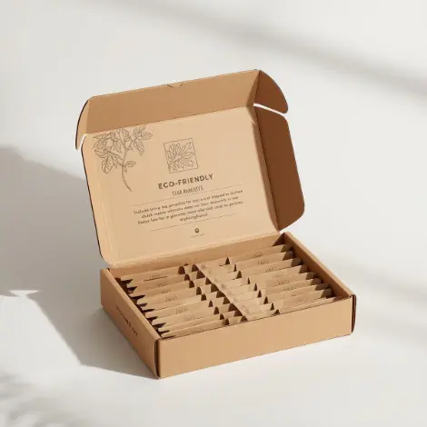 Kraft Tea Boxes 