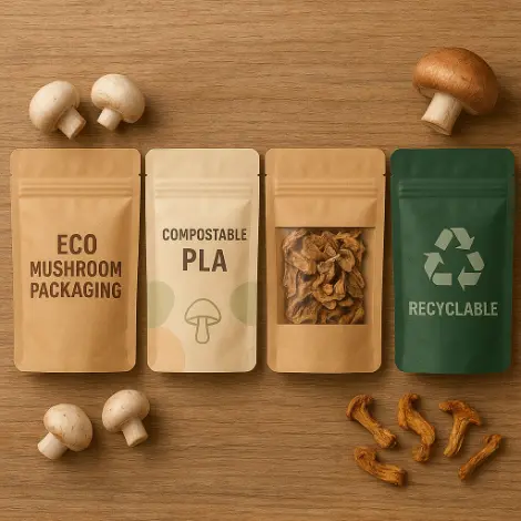 Mushroom Mylar Bags 