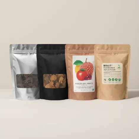 Mylar Bags For Freeze-Dry Fruits 