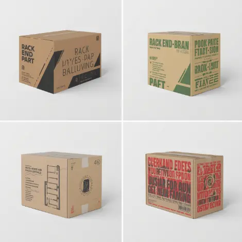 Rack End Part Packaging