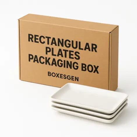 Rectangular Package Original Rectangular Plates Packaging
