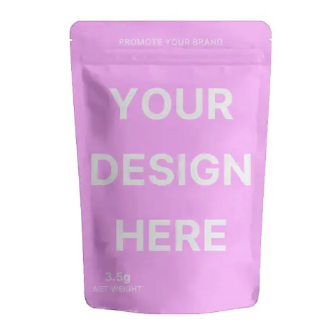 Stand Up Zip Lock Mylar Bags 