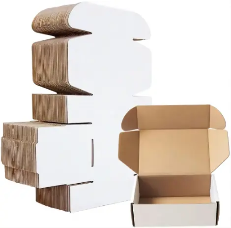 Kraft White Boxes 