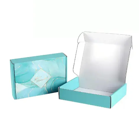 Blue Mailer Boxes 