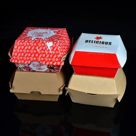Clamshell Burger Boxes 