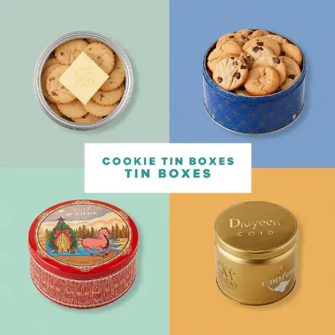 Cookie Tin Boxes