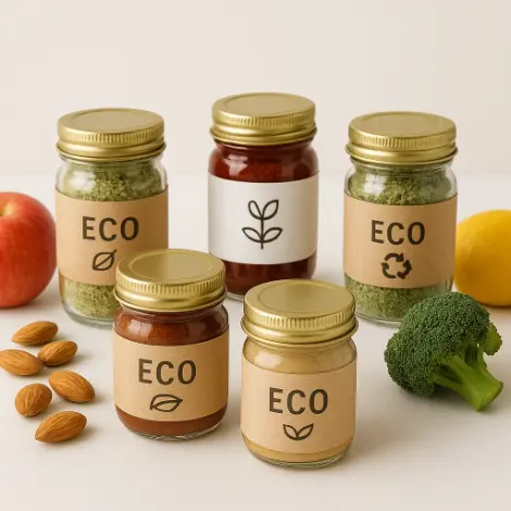 80mm Glass Roll Jar 