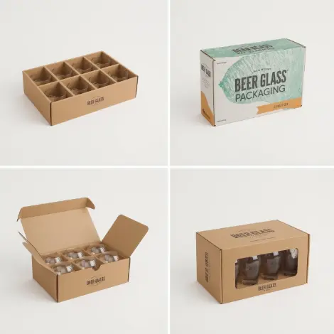 Beer Glass Packaging 