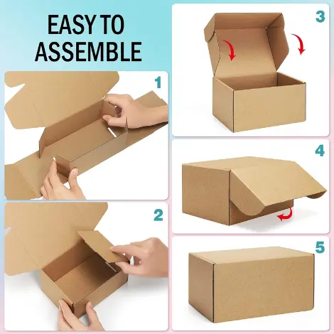 Kraft Shoe Boxes 