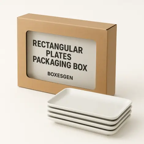 Rectangular Plates Packaging
