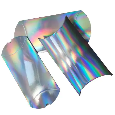 Silver Pillow Boxes 