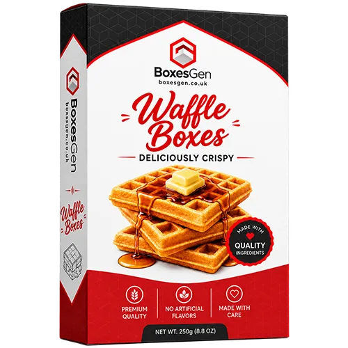 Custom Waffle Boxes 