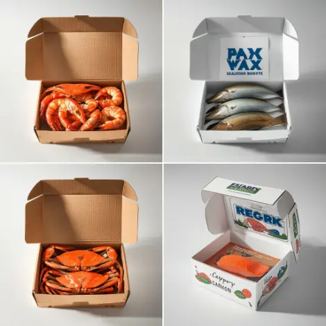 Wax Seafood Boxes 
