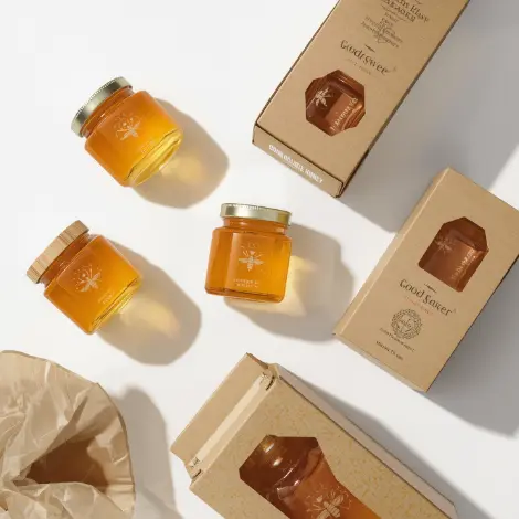 Glass Bottle For Honey Packaging 