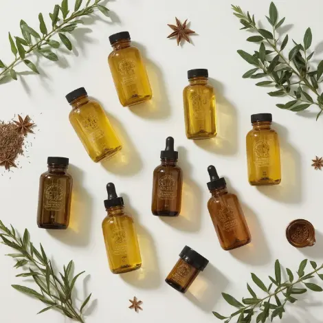 Glass Bottles For Oil Packaging 