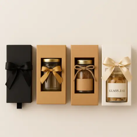 Glass Jar Gift Packaging 