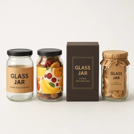 Glass Jar Food Packaging 