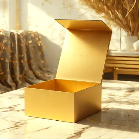 Gold Magnetic Gift Boxes 