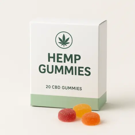 Hemp Gummies Boxes 