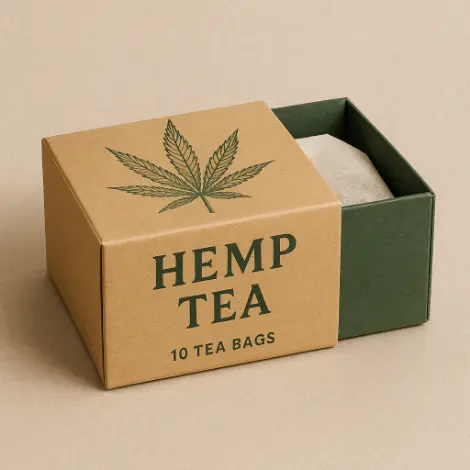 Hemp Tea Bag Boxes 