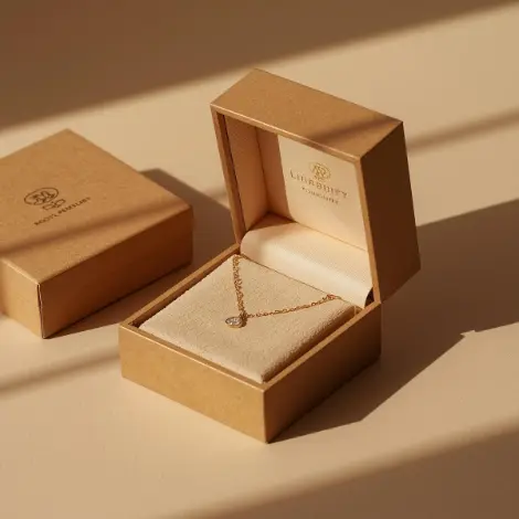 Kraft Jewellery Boxes 