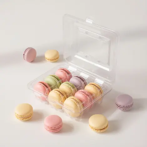 Macaron Clamshell Packaging