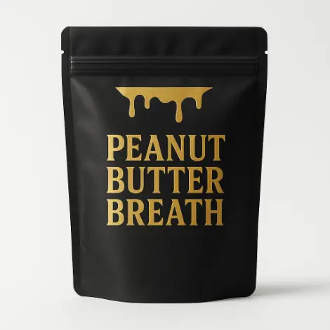 Peanut Butter Breath Mylar Bags 
