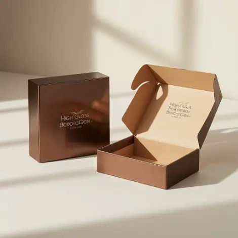 High Gloss Tucked Boxes 